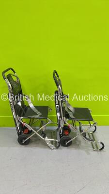 2 x Ferno Compact Evacuation Chairs with Ferno Compact 2 Tracks *SN CT-01969-C / CT-01969-T / CT-02682-C / CT-02682-T** - 3