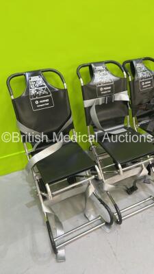 5 x Ferno Compact Evacuation Chairs *S/N CC002685 / CC002366 / CC001802 / CC010531 / CC008938* - 3