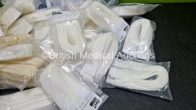 Job Lot Including 4 x Armstrong Medical Ref AMVC1871-078 Ventilator Circuits and Approx 20 x AHT Infant Positioninf Straps - 4