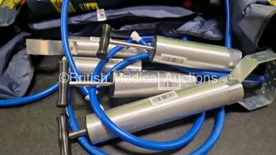 Job Lot Inluding 7 x Various Size Hartwell Medical Evac-U-Splints and 5 x Hartwell Medical Pumps - 3