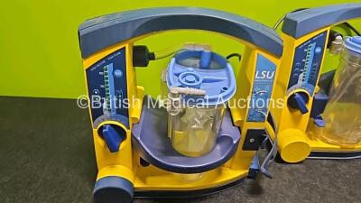 4 x Laerdal LSU Suction Units (All Power Up) with 3 x Suction Cups - 5