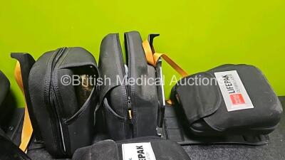 Job Lot Including 3 x Lifepack 12 Cases and 2 x Physio Control Ref 11111-000021 4 Lead ECG Lead - 3