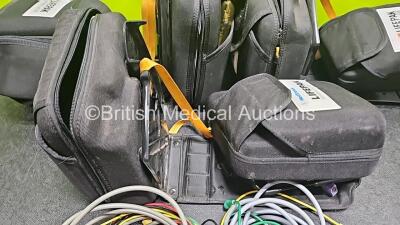 Job Lot Including 3 x Lifepack 12 Cases and 2 x Physio Control Ref 11111-000021 4 Lead ECG Lead - 4