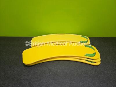 6 x Samarit Curved Glideboards