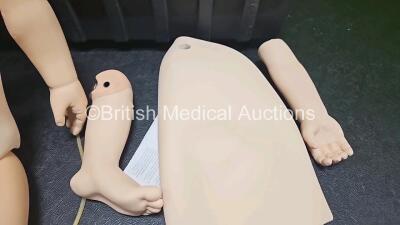 Laerdal Sim Baby Simulator with Spare Parts and Accessories in Case - 4