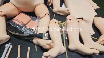 Laerdal Sim Baby Simulator with Spare Parts and Accessories in Case - 5