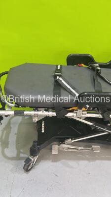 Ferno Pegasus Hydraulic Ambulance Stretcher with Mattress and Straps (Hydraulics Tested Working) *S/N PEG6838* - 4