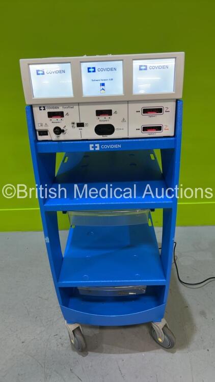 Covidien ForceTriad Electrosurgical / Diathermy Unit Version 4.00 on Stand (Powers Up) *GH*