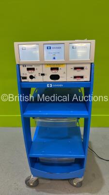 Covidien ForceTriad Electrosurgical / Diathermy Unit Version 4.00 on Stand (Powers Up) *GH*