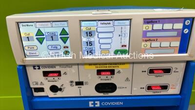 Covidien ForceTriad Electrosurgical / Diathermy Unit Version 4.00 on Stand (Powers Up) *GH* - 2