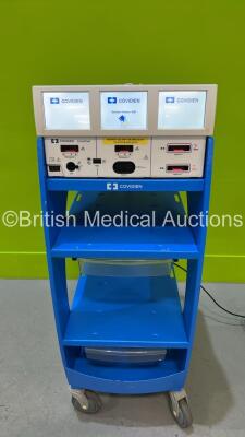 Covidien ForceTriad Electrosurgical / Diathermy Unit Version 4.00 on Stand (Powers Up) *GH*