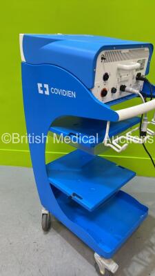 Covidien ForceTriad Electrosurgical / Diathermy Unit Version 4.00 on Stand (Powers Up) *GH* - 3