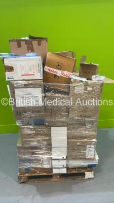 Pallet Of Mixed Consumables - Isolation Eye Covers, Infusomat Space Lines & Urollift Systems (Out of Date)