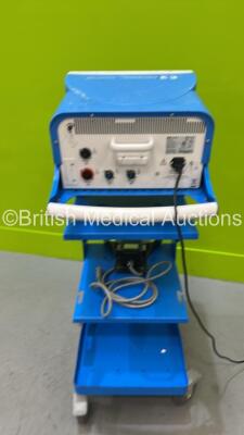 Valleylab ForceTriad Electrosurgical / Diathermy Unit Version 4.00 on Stand with Dual Footswitch (Powers Up) - 5