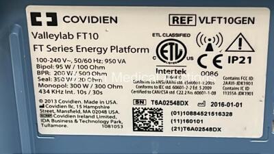 Covidien Valleylab FT10 Electrosurgical / Diathermy Unit on Stand (No Power) - 6