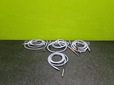 4 x Various Fibre Optic Light Guides (s)