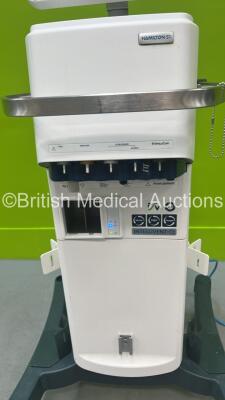 Hamilton Medical Hamilton-S1 Intellivent Ref 159005 Ventilator Operating Hours 35408 (Powers Up) *S/N 7054* **Mfd 2013** - 2