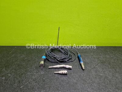 Medtronic 1845000 Indigo High Speed Otologic Drill with Lead Including 1 x Medtronic 1845020 Attachment and 1 x Medtronic 1845010 Attachment *SN 12K3181*