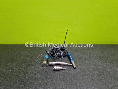 Medtronic 1845000 Indigo High Speed Otologic Drill with Lead Including 1 x Medtronic 1845020 Attachment and 1 x Medtronic 1845010 Attachment *SN 1513049*