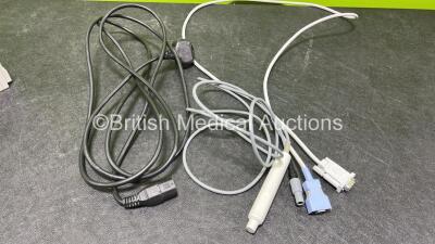 Mixed Lot Including 1 x Drager Scio Four Oxi Plus Gas Module (No power), 2 x Drager HemoMed Pods, 3 x Various cables *ARZF-0076* - 10