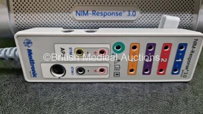 Medtronic NIM-Response 3.0 Monitor (Powers Up) with Medtronic NIM Response 3.0 Ref 68L2093B Accessory, NIM 3.0 Stimulator and 1Muting Detector *SN 2NR32720* **CD060** - 3