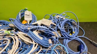 Job Lot of Various Patient Monitoring Cables - 3