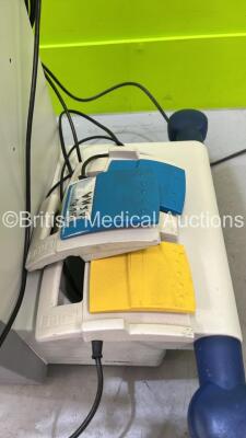 ERBE VIO 300 S Electrosurgical / Diathermy Unit Software Version 1.1.1 with ERBE APC 2 and 2 x Footswitches on Stand (Powers Up) - 3