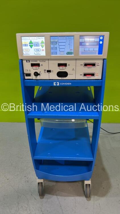 Covidien ForceTriad Electrosurgical / Diathermy Unit Version 4.00 on Stand (Powers Up) *GH*