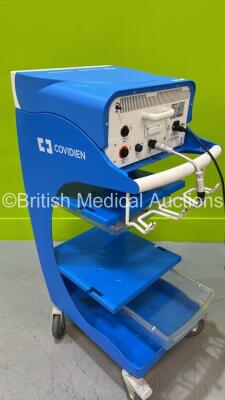 Covidien ForceTriad Electrosurgical / Diathermy Unit Version 4.00 on Stand (Powers Up) *GH* - 4