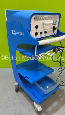 Covidien ForceTriad Electrosurgical / Diathermy Unit Version 4.00 on Stand (Powers Up) *GH* - 3