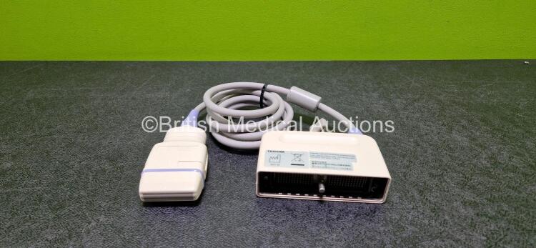 Toshiba PLQ-1203A 12MHz Ultrasound Transducer / Probe (Untested)