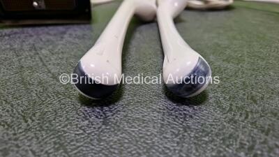 Job Lot Including 1 x Philips D1914C Ultrasound Transducer / Probe, 1 x Philips X3-1 Ultrasound Transducer / Probe, 1 x Philips C10-3v Ultrasound Transducer / Probe (Damaged Casing and Scratches on Probe - See Photo) and 2 x Philips C8-4v Ultrasound Tran - 21