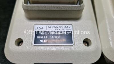 Aloka UST-666-5 / 7.5 Ultrasound Transducer / Probe in Case (Untested) - 8