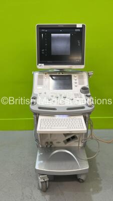 Toshiba Aplio MX SSA-780A Flat Screen Ultrasound Scanner *S/N 99H1174199* **Mfd 2011** with 1 x Transducer / Probe (PLT-704SBT *Mfd 2010-04) (Powers Up) ***CI045**