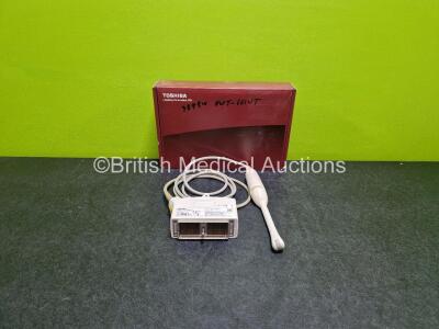 Toshiba PVT-661VT Endocavitary Transducer / Probe *Mfd - 2010* (Untested)