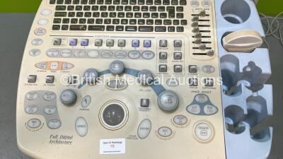 Hitachi EUB-5500 Ultrasound Scanner with 1 x Transducer / Probe (EUP-C514 5-2) (Powers Up - 110v - Hard Drive Removed) * SN SE10141508 * - 2