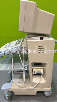 Hitachi EUB-5500 Ultrasound Scanner with 1 x Transducer / Probe (EUP-C514 5-2) (Powers Up - 110v - Hard Drive Removed) * SN SE10141508 * - 6