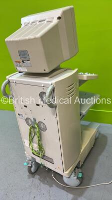 Hitachi EUB-5500 Ultrasound Scanner with 1 x Transducer / Probe (EUP-C514 5-2) (Powers Up - 110v - Hard Drive Removed) * SN SE10141508 * - 9