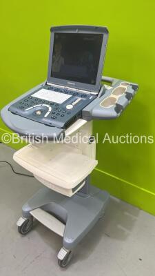 GE Voluson i Portable Ultrasound Scanner *S/N B02259* **Mfd 2009** on GE Voluson Stand (Powers Up) *C1039* - 8