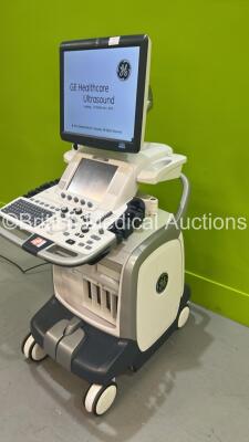 GE Logiq E9 Flat Screen Ultrasound Scanner Ref 5205000-8 *S/N 138733US1* **Mfd 03/2015** with Sony UP-D898MD Digital Graphic Printer (Powers Up - HDD REMOVED) - 9