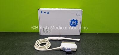 GE IC5-9-D Ultrasound Transducer / Probe *Mfd 2013* in Box (Untested, Small Mark on Head - See Photo)