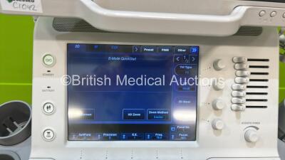 Toshiba Aplio 400 TUS-A400 Flat Screen Ultrasound Scanner *S/N W1E1343656* **Mfd 2013-04** Software Version AB_V3.00*R003 with 1 x Transducer / Probe (PVT-674BT *Mfd 2021-03*) (Powers Up) ***CI042*** - 3