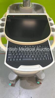 Philips Sparq Flat Screen Ultrasound Scanner Ref 989605394911 *S/N US61410132* **Mfd 2014** SVC HW A.0 with Sony UP-D897 Digital Graphic Printer (Powers Up - HDD REMOVED) ***IR981*** - 5