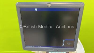 GE Logiq E9 Flat Screen Ultrasound Scanner Ref 5205000-7 *S/N 118228US6* **Mfd 06/2013** Software Version R4 Software Revision 3.0 (Powers Up) ***IR8896*** - 4