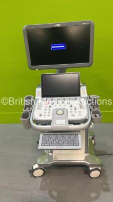 Siemens Healthineers Acuson Juniper Flat Screen Ultrasound Scanner Ref 11335791 S/N 555049 *Mfd 2020-07* with 1 x Transducer / Probe (Acuson 12L3 *Mfd 2020*) (Powers Up - HDD REMOVED)