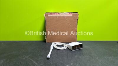 Philips C10-3v Ultrasound Transducer / Probe in Box (Untested, Marks to Head - See Photo)