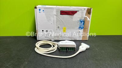 GE ML6-15-D Ultrasound Transducer / Probe *Mfd - 01/2022* in Case (Untested, Mark to Head - See Photo)