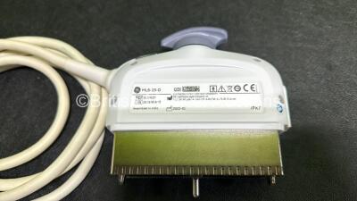 GE ML6-15-D Ultrasound Transducer / Probe *Mfd - 01/2022* in Case (Untested, Mark to Head - See Photo) - 4