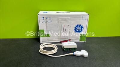 GE C1-6-D Ultrasound Transducer / Probe *Mfd - 08/2020* in Box (Untested, Mark to Head - See Photo)