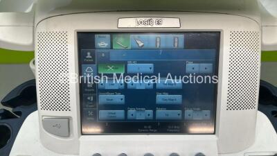 GE Logiq E9 Flat Screen Ultrasound Scanner Model 5205000-7 *S/N 121302US4* **Mfd 2013** Software Version R4 Software Revision 2.1 with 2 x Transducer / Probes (9L-D Ref 5194432 *Mfd 2013* and L8-18i-D Ref 5336965 Mfd March 2014) (Powers Up) ***CI009*** - 3